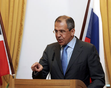 Lavrov Accuses West of Blackmail: We Oppose Military Intervention, Calls for Toppling al-Assad Unrealistic