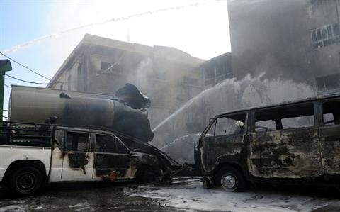 Syria: Blast Hits Hotel Used by UN