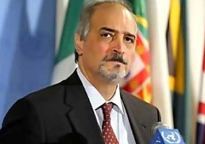 Al-Jaafari: Draft Resolution on Syria Hysteric, Misleading, Serves 