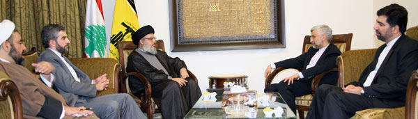 Sayyed Nasrallah, Jalili Discuss Latest Developments