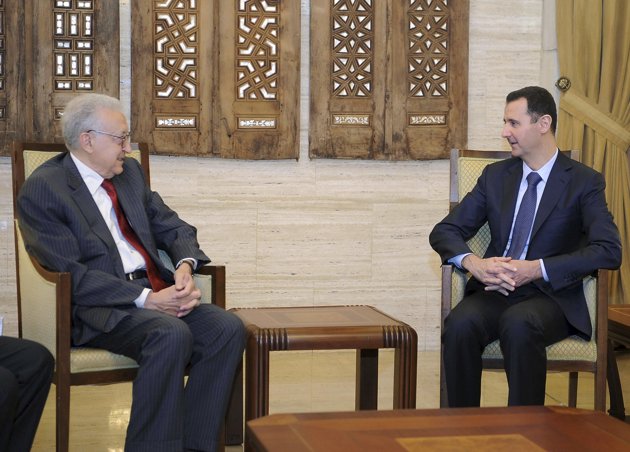 Al-Assad Meets Brahimi: Your Success Depends on Ending Support of  Terrorists