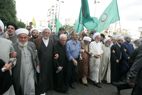 Photo-Report: Rally in Support of Prophet Mohammad- Dahiyeh