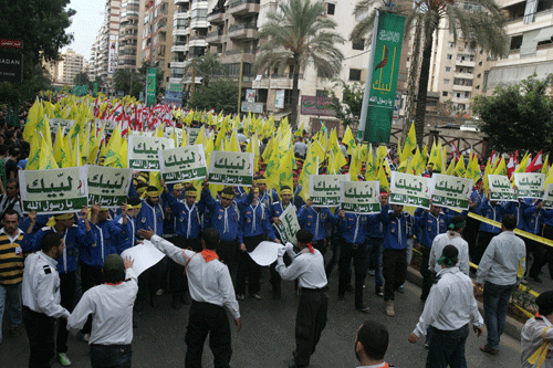 Photo-Report: Rally in Support of Prophet Mohammad- Dahiyeh