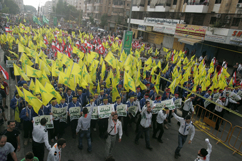 Photo-Report: Rally in Support of Prophet Mohammad- Dahiyeh