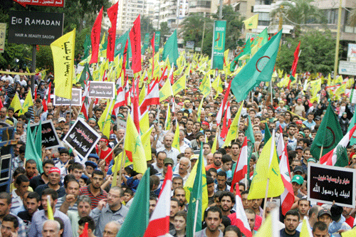 Photo-Report: Rally in Support of Prophet Mohammad- Dahiyeh