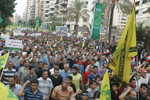 Photo-Report: Rally in Support of Prophet Mohammad- Dahiyeh