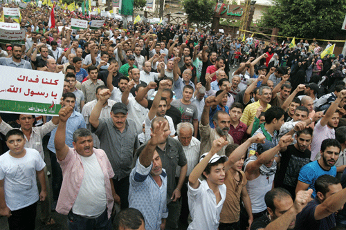 Photo-Report: Rally in Support of Prophet Mohammad- Dahiyeh