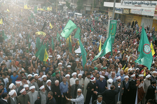 Photo-Report: Rally in Support of Prophet Mohammad- Dahiyeh