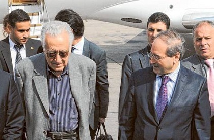 Ibrahimi in Damascus, Seeks Truce