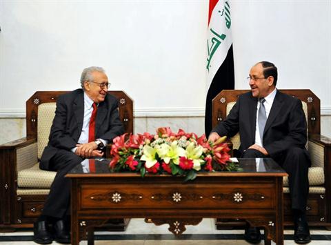 Maliki Assures Iraq’s Support to Political Solution for Syrian Crisis 