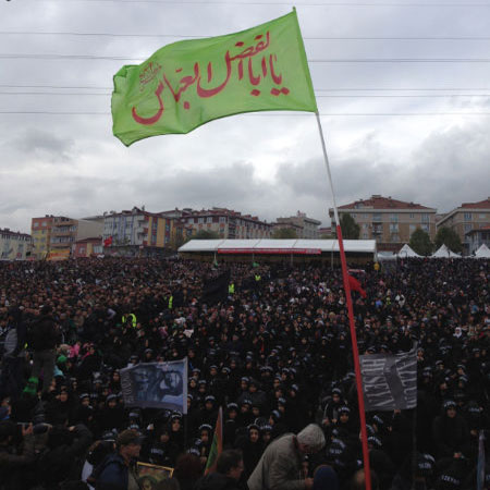 Larijani Meets Erdogan, Attends Ashoura Ceremony Held in Turkey