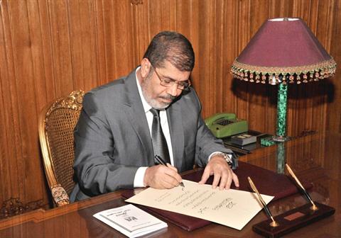 Mursi Hails Constitution: New Dawn, Republic