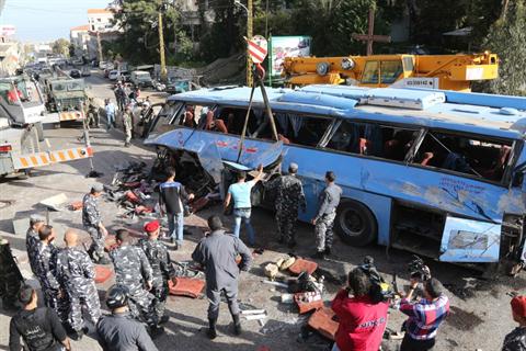 Syrian Bus Crash in Lebanon: 8 Dead 