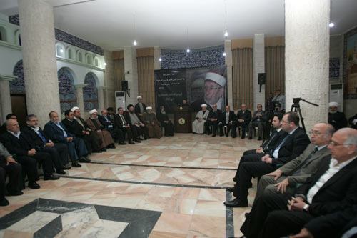 Assembly of Muslim Scholars Holds Memorial for Martyr Sheikh al-Bouti