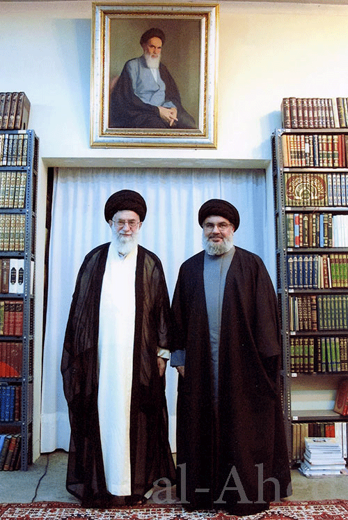 Exc. Photo of the Day: Imam Khamenei Receives Sayyed Nasrallah