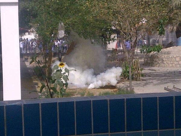 Bahraini Forces Raid High School, Fire Tear Gas