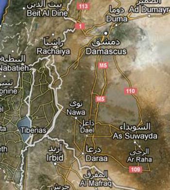 Al-Ahed Tours At Syria-Jordan Borders 