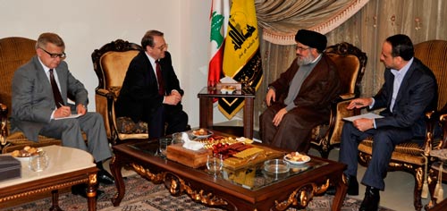 Sayyed Nasrallah Receives Bogdanov
