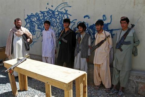 90 Afghans Kept in Britain’s Vamp Bastion 