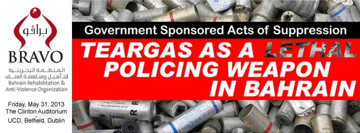 Dr. Sollom: Bahrain Living 900 Days With Tear Gas! 