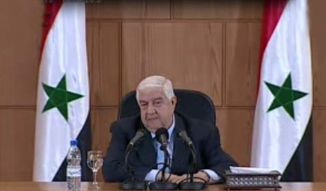 Moallem: We Dare Anyone to Present Evidence on Syria’s Use of Chemical Weapons