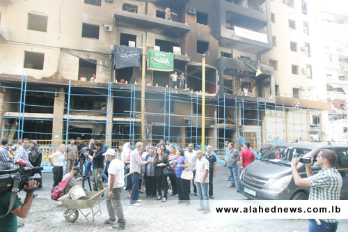 Photo Report: Reconstruction Ongoing in Roweis- Dahiyeh Explosion Site