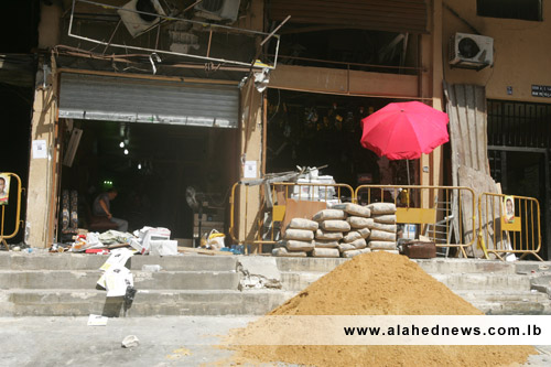 Photo Report: Reconstruction Ongoing in Roweis- Dahiyeh Explosion Site