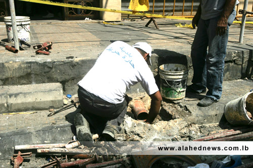 Photo Report: Reconstruction Ongoing in Roweis- Dahiyeh Explosion Site
