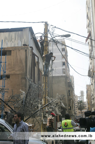 Photo Report: Reconstruction Ongoing in Roweis- Dahiyeh Explosion Site