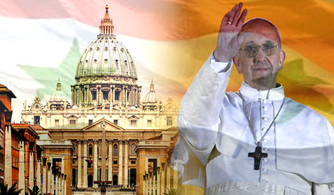 Pope Francis: Peaceful Solution for Syria, Defend Christian Minorities