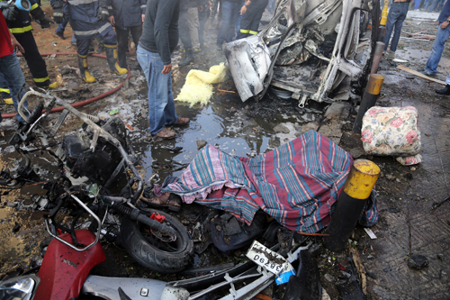 Beirut Blast near the Iranian embassy