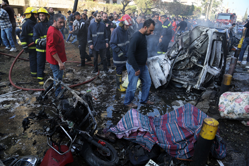 Beirut Blast near the Iranian embassy