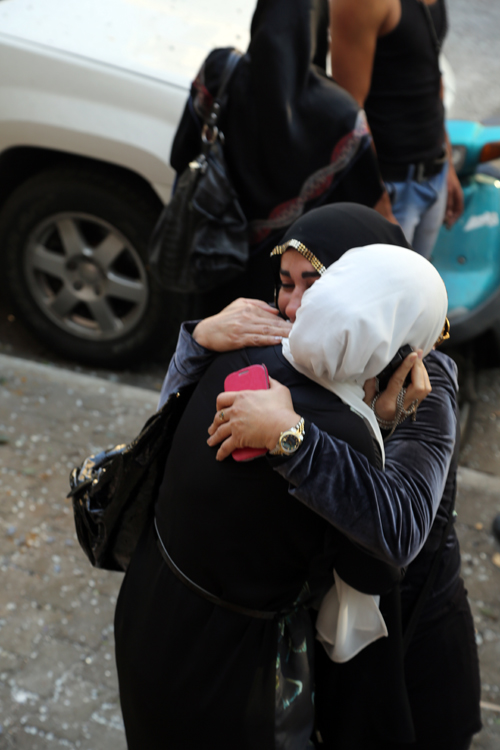 Beirut Blast near the Iranian embassy