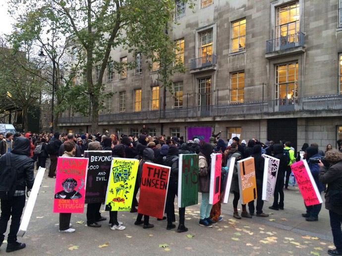 UK Students Rally Against Police Crackdown, Unite Against ‘Persecution’ 