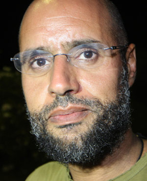 seif al islam Gaddafi Son Appears in Court on National Security Charges