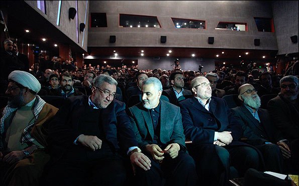 In presence of Commander Soleimani--First Anniversary of Martyrdom of Shateri commemorated in Tehran


