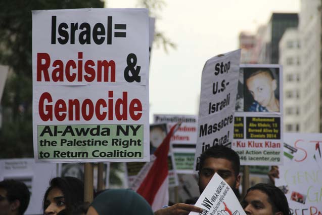 Thousands Flood to NY Streets: End ’Israeli’ Assault on Gaza