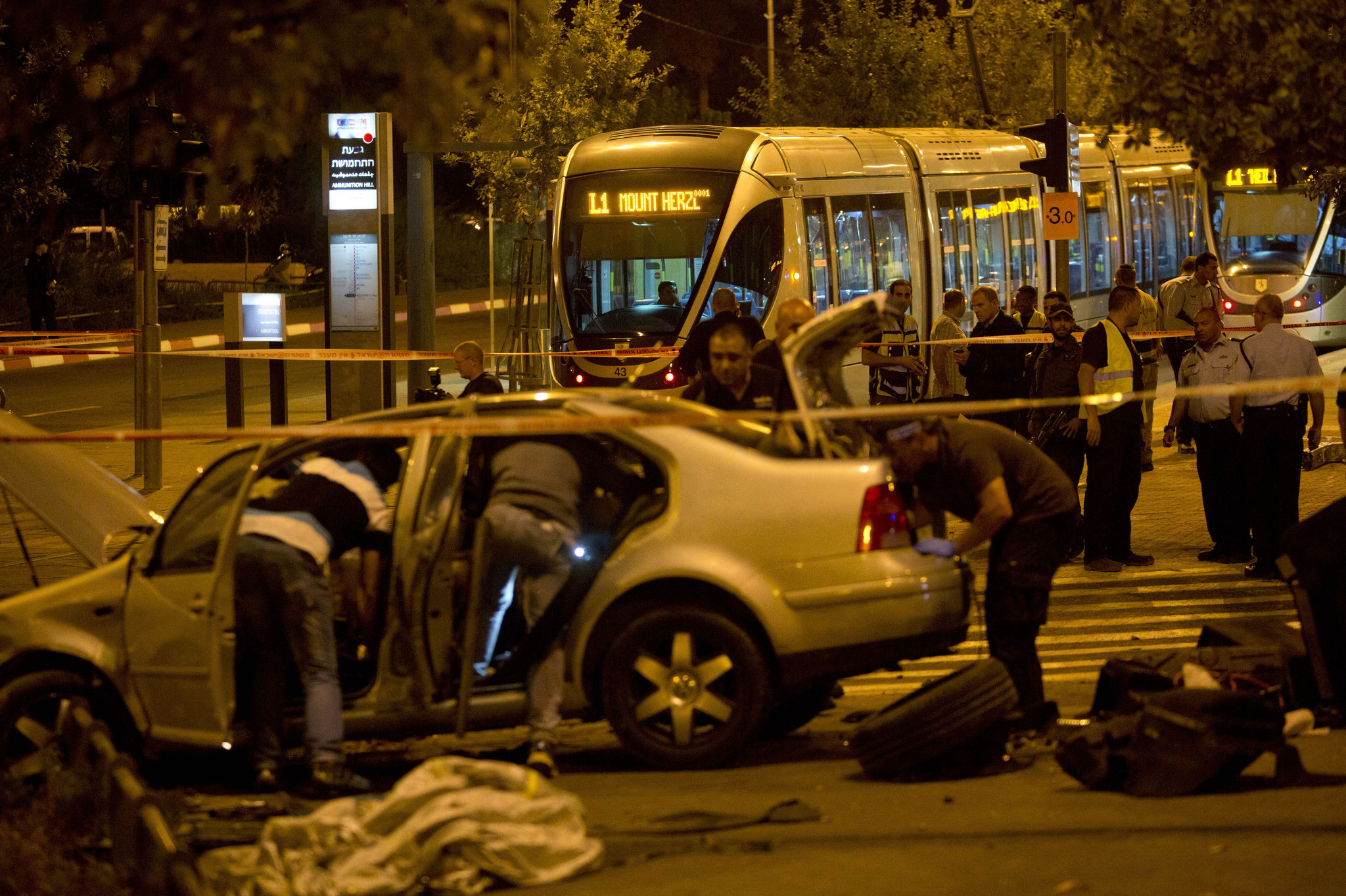 Palestinian Car operation in Occupied al-Quds