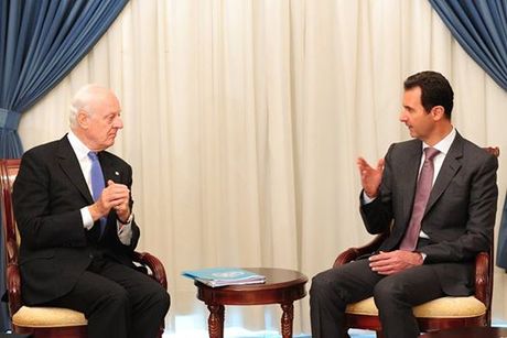 Al-Assad: Ready to Study UN Plan for Aleppo
Al-Assad Receives De Mistura: Ready to Study Aleppo’s Plan