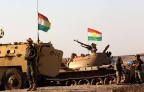 Peshmerga fighters in Iraq