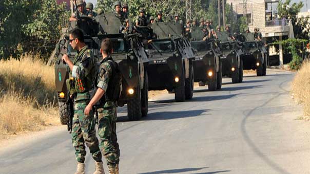 Lebanese army Lebanese Army Arrests Terrorists in North