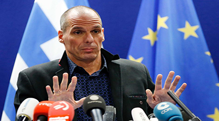 Yanis Varoufakis, Greece’s former finance minister 
