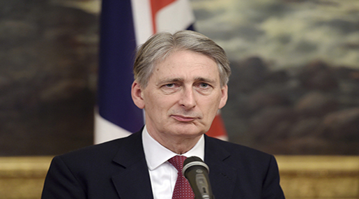 Britain’s Hammond in Iran on Key Visit

