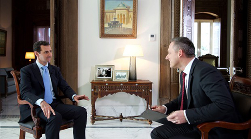 Al-Assad: Erdogan Playing with Fire, Syria Peace when West Ends Support for Terrorists