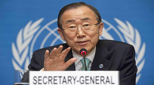 Ban Ki-moon: Resolution of Syria Crisis Must Not Depend on Assad's Fate