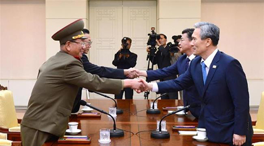 The Koreas Hold Top Bilateral Talks