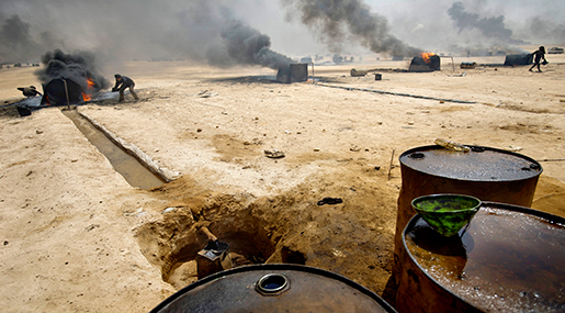 French Minister: "ISIS" Eyes Oil, Advances to Libya
