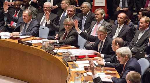 UN Unanimously Approves Syria Peace Process Resolution