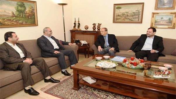Hizbullah Delegation Meets Aoun 9 Years on Memorandum, Hizbullah Delegation Meets Aoun