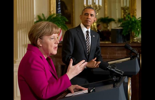 
Obama after Meeting Merkel: Real differences with Netanyahu on Iran 